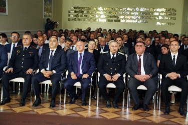 Ağcabədidə Ümummilli Lider Heydər Əliyevin 102 illiyinə həsr olunmuş ümumrayon konfransı keçirilmişdir.