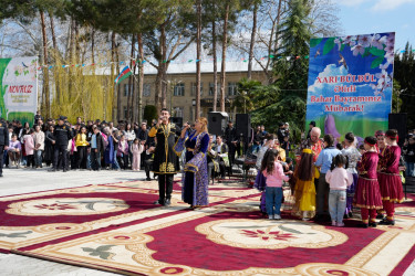 Ağcabədidə baharın gəlişi möhtəşəm şənliklə qeyd edildi.