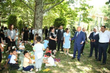 “Konstitusiya və Suverenlik İli” çərçivəsində  1 İyun – Uşaqların Beynəlxalq Müdafiəsi Günü” münasibətilə “Suveren dövlətin xoşbəxt uşaqları” adlı uşaq yaradıcılıq festivalı keçirilib.