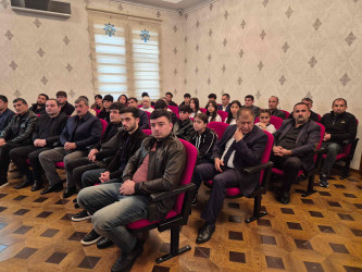 Ağcabədidə 5 Mart – Bədən Tərbiyəsi və İdman Gününə həsr olunmuş toplantı keçirilib.