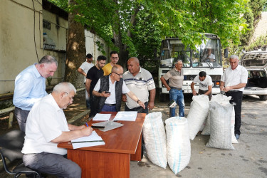 Ağcabədi rayonunda 2026-cı il barama təhvilvermə mövsümünə start verilib