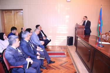 Ağcabədi Rayon İcra Hakimiyyətində 2025-ci il üçün nəzərdə tutulan işlər və qarşıda duran vəzifələrlə bağlı tədbir keçirilib.