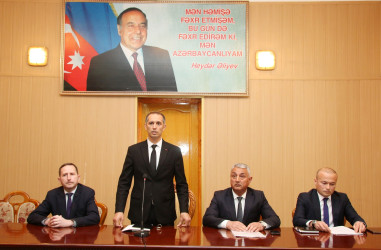 Su ehtiyatlarından səmərəli istifadə mövzusunda tədbir keçirilmişdir.