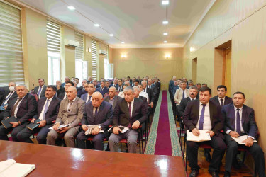Ağcabədidə kənd təsərrüfatı sahəsində qarşıda duran vəzifələr müzakirə olunub