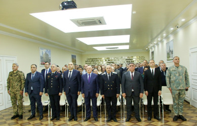 Ağcabədidə Ümummilli Lider Heydər Əliyevin 102 illiyinə həsr olunmuş ümumrayon konfransı keçirilmişdir.