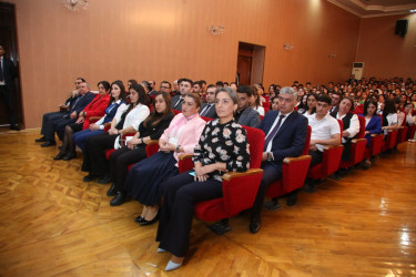 Ağcabədi rayonunda “Sağlam gələcək, xoşbəxt cəmiyyət” mövzusunda tədbir keçirilib.