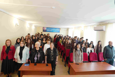 Ağcabədi Rayon Pedaqoji Kollecində “Uşaq Hüquqları Aylığı” çərçivəsində maarifləndirmə tədbiri keçirilib