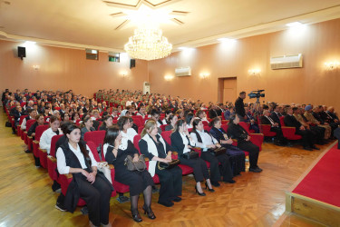 Ağcabədidə Prezident İlham Əliyevin YAP-ın VIII Qurultayındakı çıxışından irəli gələn vəzifələr müzakirə olunub