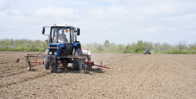 Ağcabədi rayonunda çiyid səpini işlərinə start verildi.