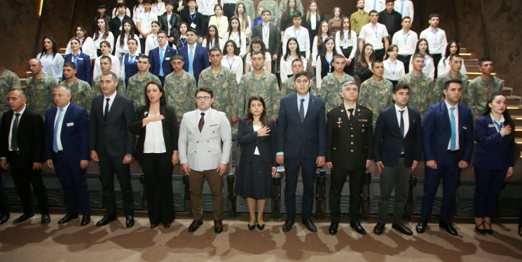 Ağcabədidə Ümummilli Lider Heydər Əliyevin anadan olmasının 103-cü ildönümünə həsr olunmuş tədbir keçirilib