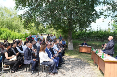Ağcabədi Rayon İcra Hakimiyyətinin başçısı Rafil Hüseynovun Aran kəndində səyyar qəbul-görüşü keçirilmişdir.