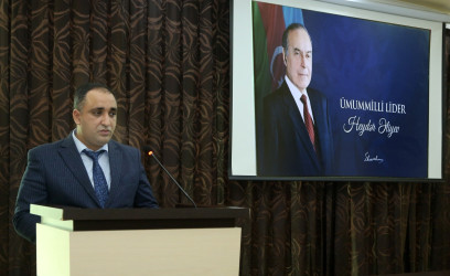 Ağcabədidə Ümummilli Lider Heydər Əliyevin 102 illiyinə həsr olunmuş ümumrayon konfransı keçirilmişdir.