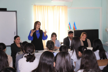 Ağcabədi şəhər 3 saylı məktəb-liseyində və  4 saylı tam orta məktəbində “Uşaq və yeniyetmələrin hüquq və vəzifələri”  mövzusunda maarifləndirmə tədbiri keçirilib