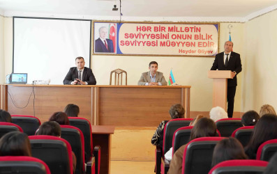 Ağcabədi Rayon Pedaqoji Kollecində “Uşaq Hüquqları Aylığı” çərçivəsində maarifləndirmə tədbiri keçirilib