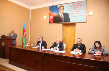 Ağcabədi Rayon İcra Hakimiyyəti başçısı yanında Şuranın geniş tərkibli iclası keçirilmişdir