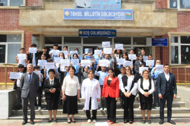 “Uşaq və yeniyetmələrin hüquq və vəzifələri” mövzusunda maarifləndirmə tədbirləri davam edir.
