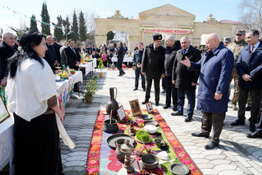 Ağcabədidə baharın gəlişi möhtəşəm şənliklə qeyd edildi.