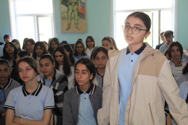 Ağcabədi şəhər 3 saylı məktəb-liseyində və  4 saylı tam orta məktəbində “Uşaq və yeniyetmələrin hüquq və vəzifələri”  mövzusunda maarifləndirmə tədbiri keçirilib