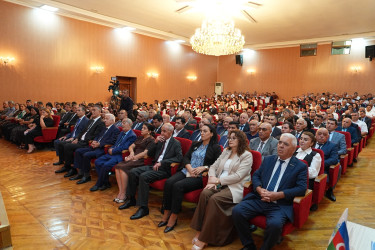 Sentyabrın 9-da Yeni Azərbaycan Partiyası (YAP) Ağcabədi rayon təşkilatının XI konfransı keçirilib.