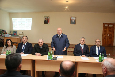 Ağcabədi Rayon İcra Hakimiyyətinin başçısı Rafil Hüseynovun Hacıbədəlli kəndində səyyar qəbul-görüşü keçirilmişdir.