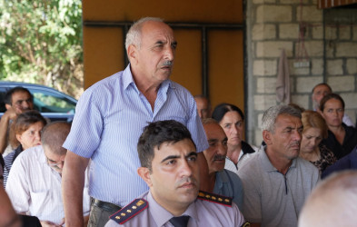 Ağcabədi Rayon İcra Hakimiyyətinin başçısı Sarvanlar kəndində səyyar qəbul keçirib