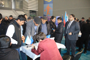 Ağcabədidə əmək yarmarkası keçirildi