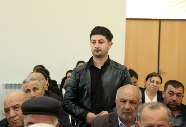 Ağcabədi Rayon İcra Hakimiyyətinin başçısı Rafil Hüseynovun Salmanbəyli kəndində səyyar qəbul-görüşü keçirilmişdir.