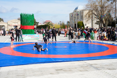 Ağcabədidə baharın gəlişi möhtəşəm şənliklə qeyd edildi.
