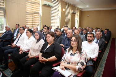 Ağcabədi Rayon İcra Hakimiyyətində mühüm məsələlərə dair Şura iclası keçirilib.