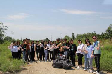 Ağcabədidə “Yaşıl gələcək” adlı ekoloji layihə icra olunub