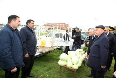 Ağcabədidə Novruz bayramı münasibətilə kənd təsərrüfatı məhsullarının satış yarmarkası təşkil olunub